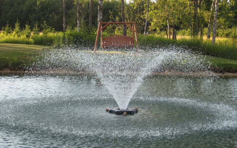 VFX-Belüftungsspringbrunnen