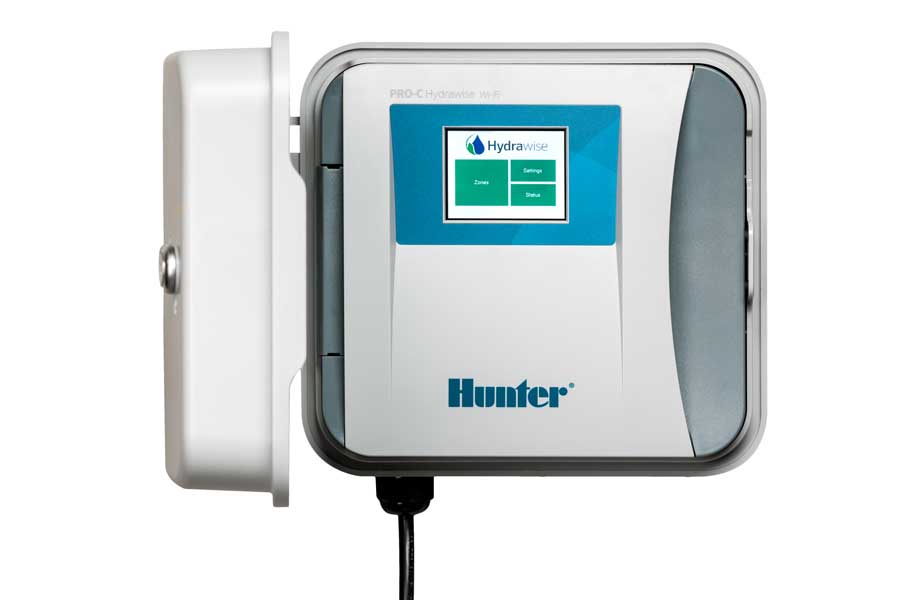 Das Hunter Hydrawise Steuergerät HPC.
